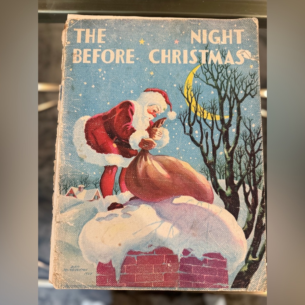 Vintage 1932 Whitman “The Night Before Christmas” – Early Santa